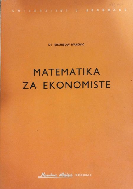Matematika za ekonomiste