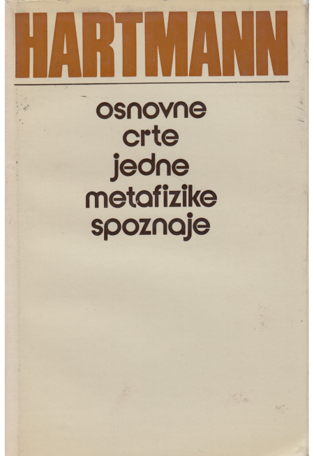 Osnovne crte jedna metafizike spoznaje
