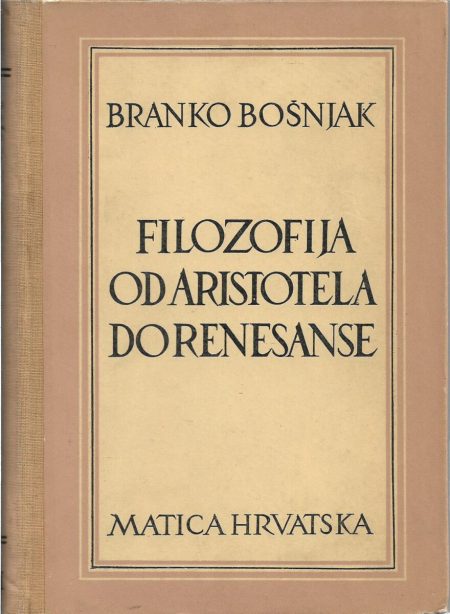 Filozofija od Aristotela do renesanse