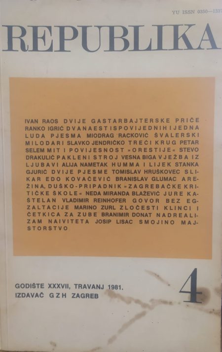 Republika - Časopis za kulturna i društvena pitanja